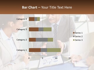 A Group Of People Sitting Around A Table Talking PowerPoint Template