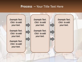 A Group Of People Sitting Around A Table Talking PowerPoint Template