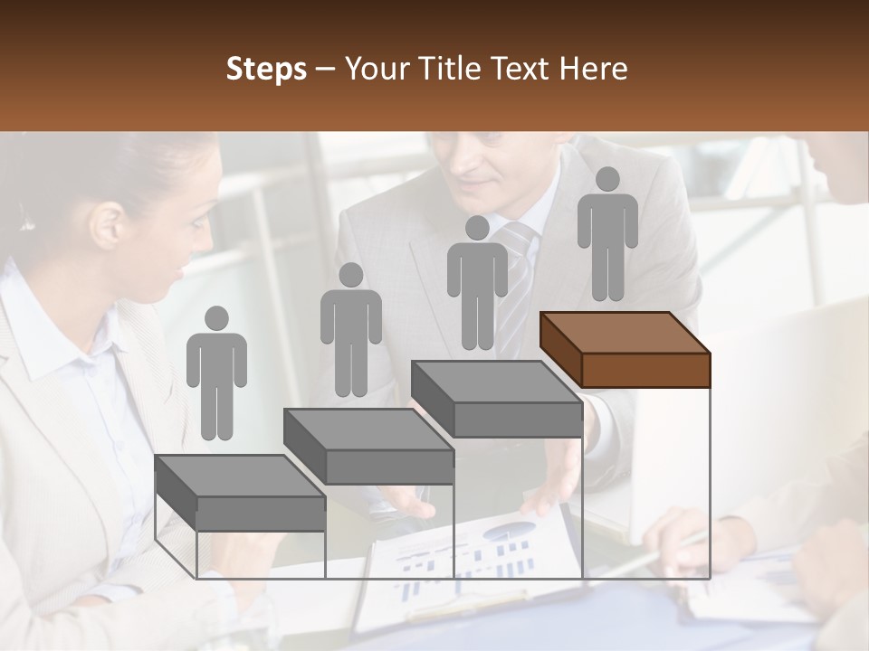 A Group Of People Sitting Around A Table Talking PowerPoint Template