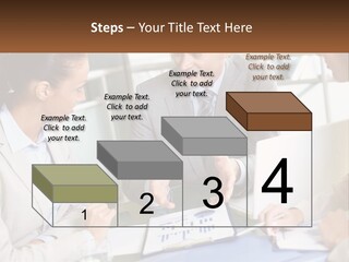A Group Of People Sitting Around A Table Talking PowerPoint Template