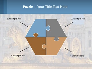 A Large Building With A Fountain And Statues In Front Of It PowerPoint Template