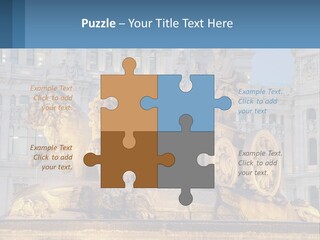 A Large Building With A Fountain And Statues In Front Of It PowerPoint Template