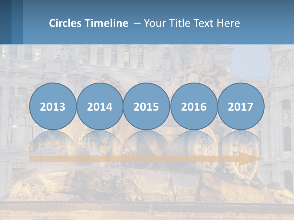 A Large Building With A Fountain And Statues In Front Of It PowerPoint Template