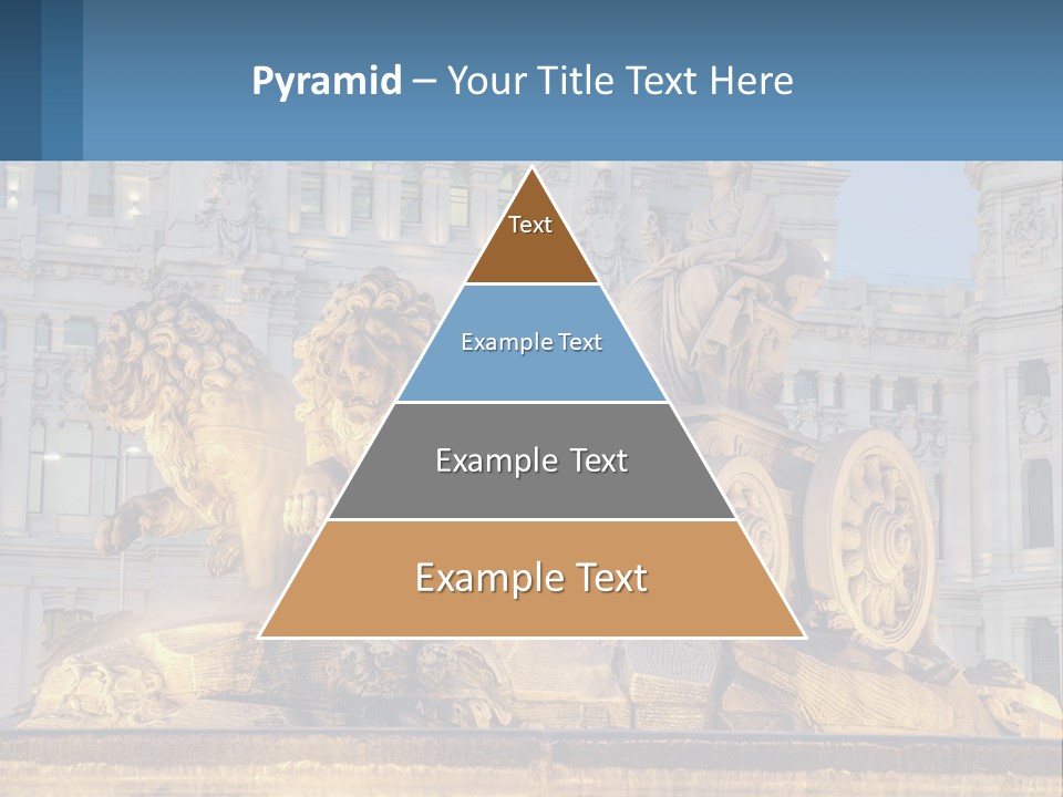 A Large Building With A Fountain And Statues In Front Of It PowerPoint Template