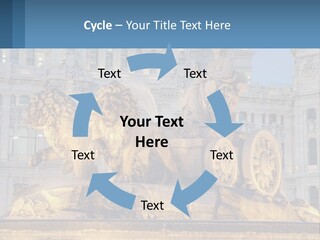 A Large Building With A Fountain And Statues In Front Of It PowerPoint Template