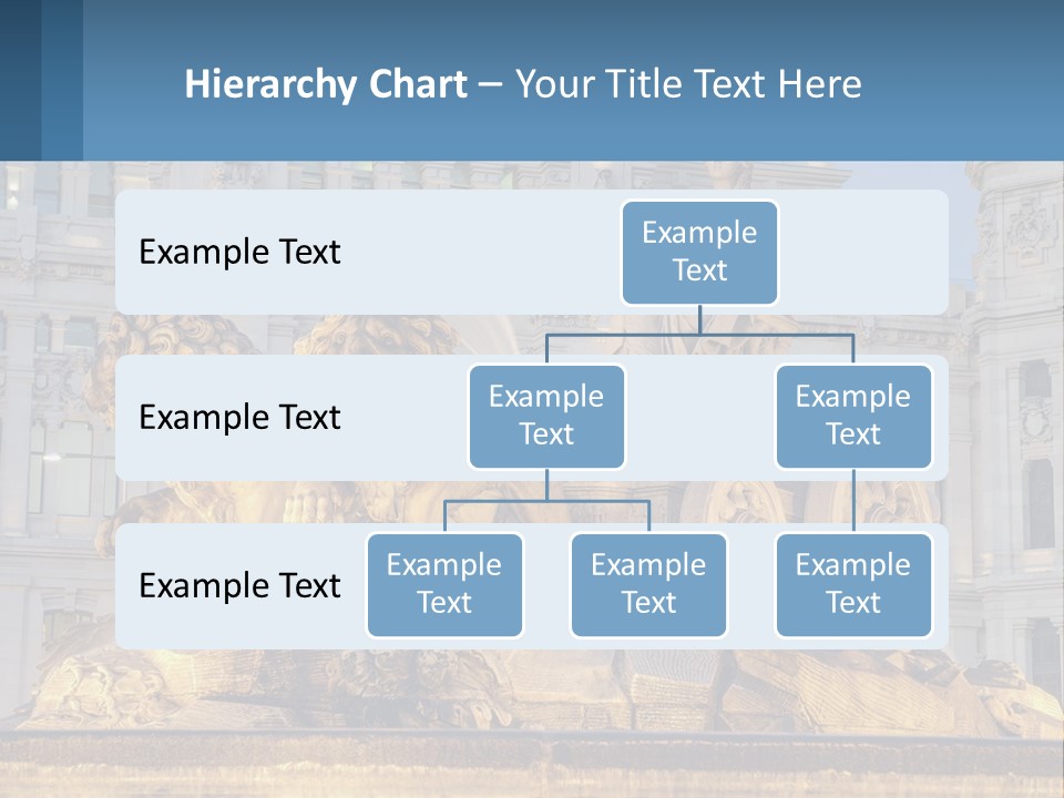 A Large Building With A Fountain And Statues In Front Of It PowerPoint Template