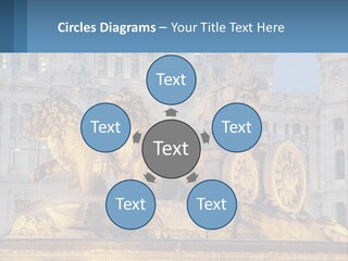 A Large Building With A Fountain And Statues In Front Of It PowerPoint Template