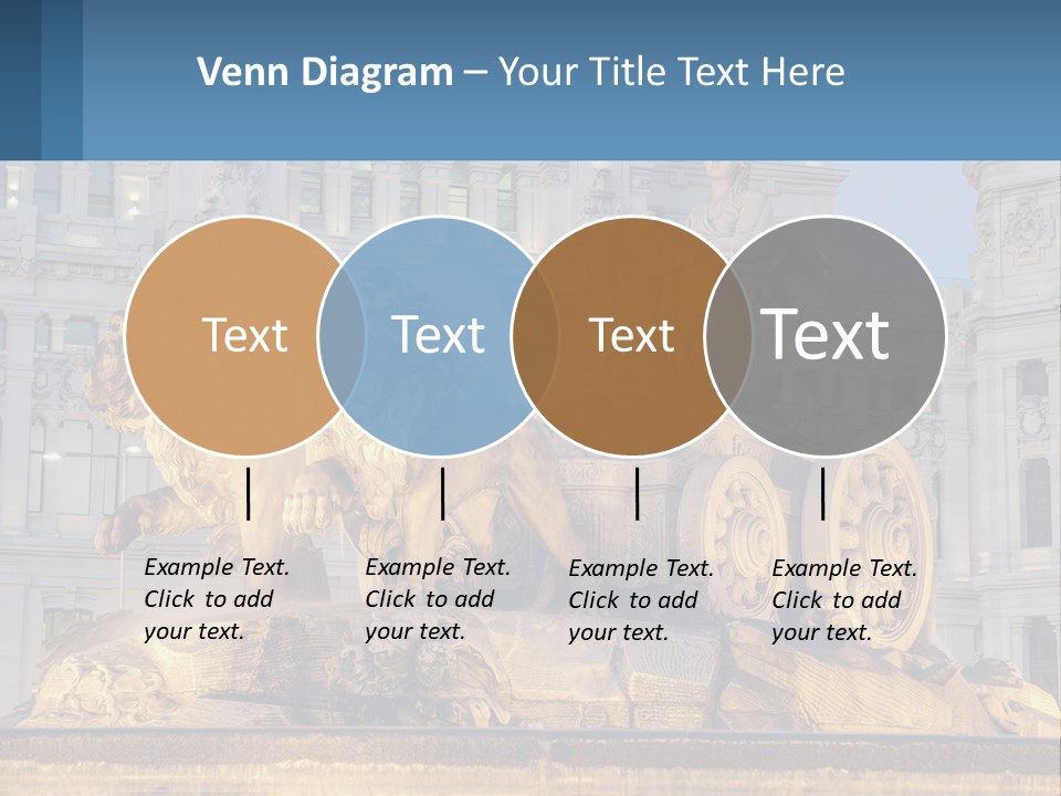 A Large Building With A Fountain And Statues In Front Of It PowerPoint Template
