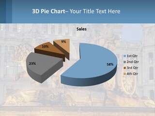 A Large Building With A Fountain And Statues In Front Of It PowerPoint Template