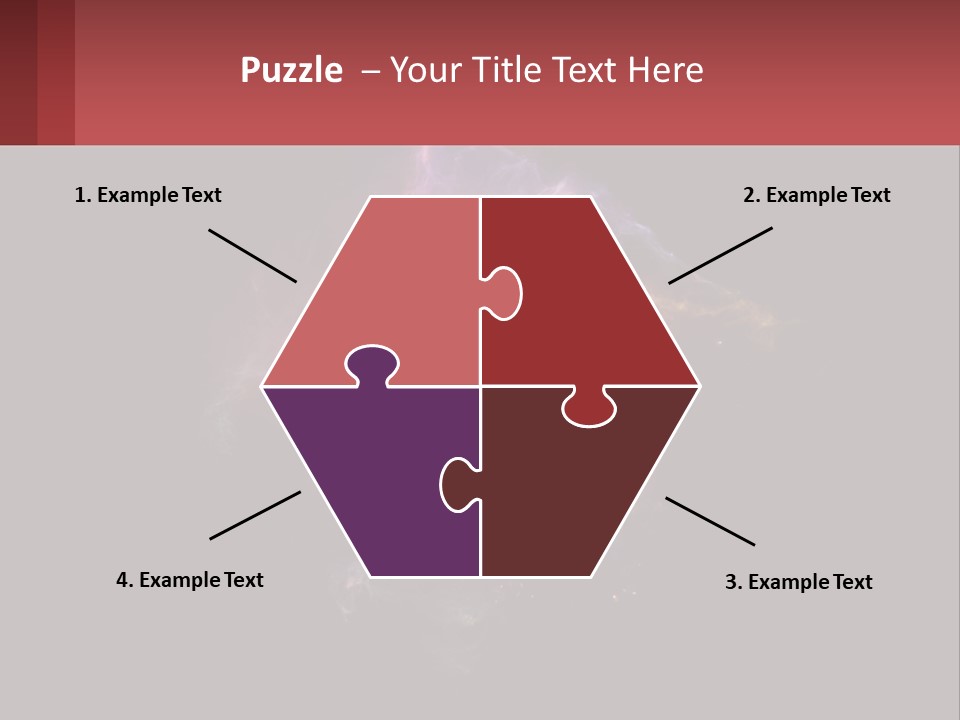 A Colorful Explosion Of Light On A Black Background PowerPoint Template