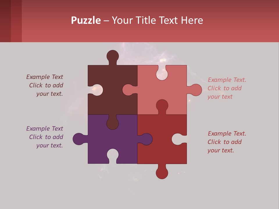 A Colorful Explosion Of Light On A Black Background PowerPoint Template