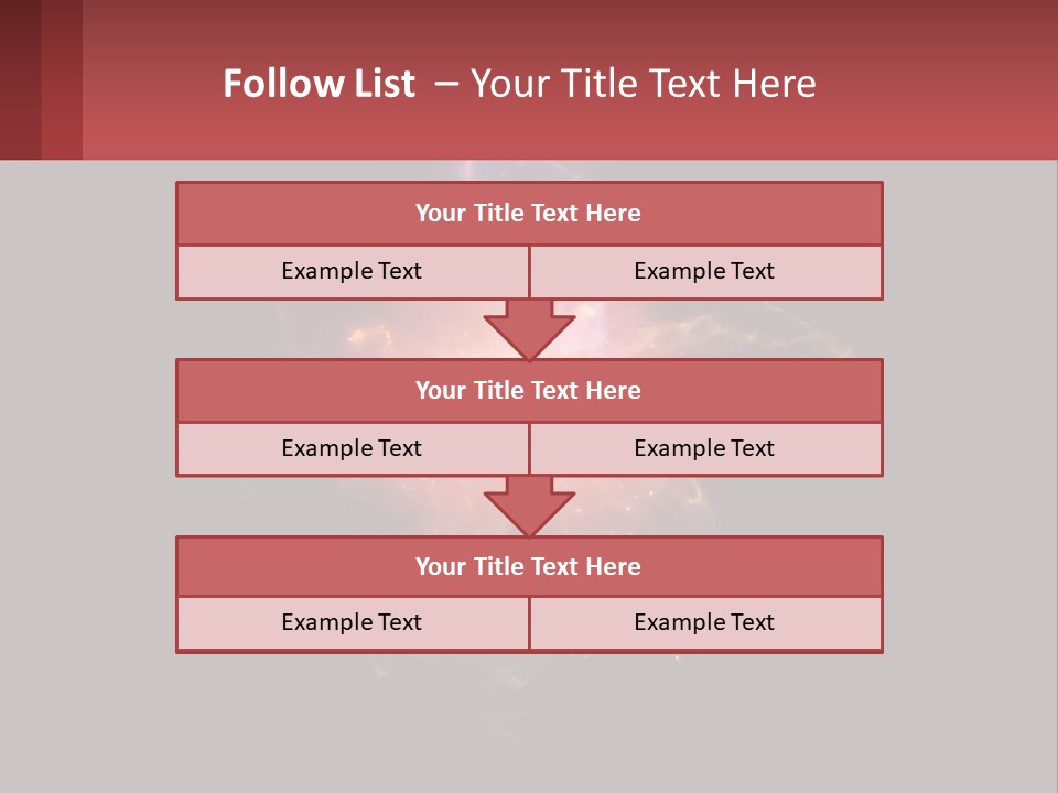 A Colorful Explosion Of Light On A Black Background PowerPoint Template