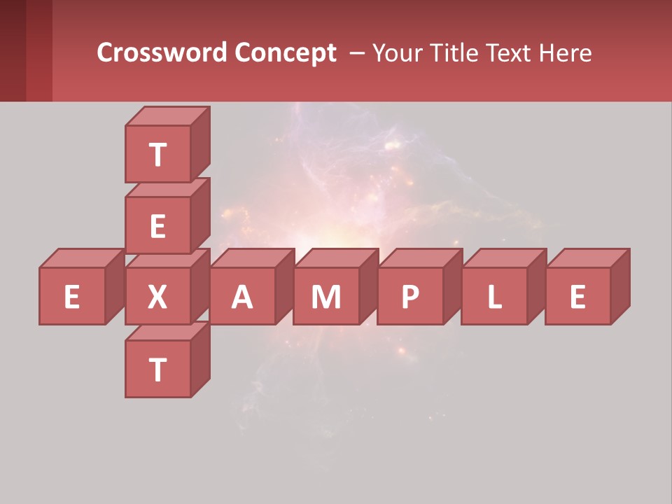 A Colorful Explosion Of Light On A Black Background PowerPoint Template