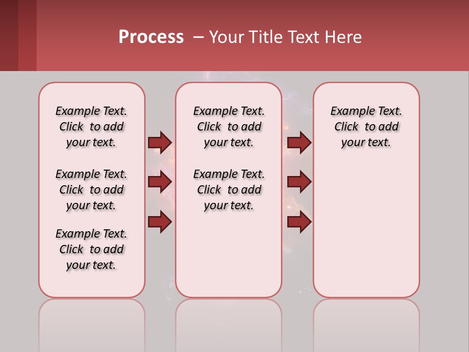 A Colorful Explosion Of Light On A Black Background PowerPoint Template