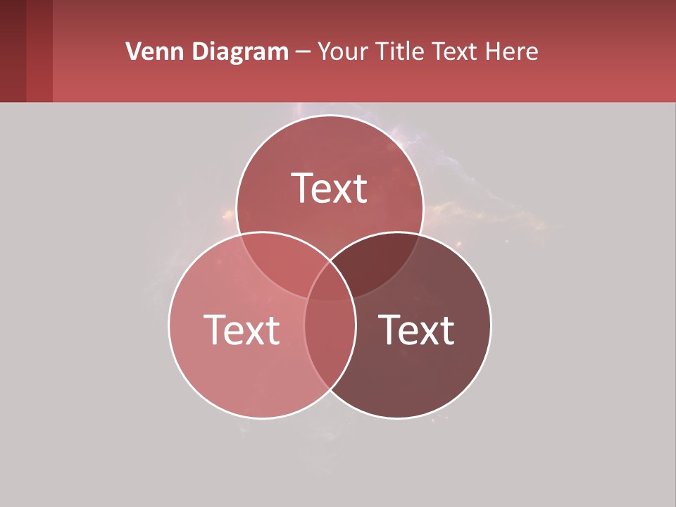 A Colorful Explosion Of Light On A Black Background PowerPoint Template