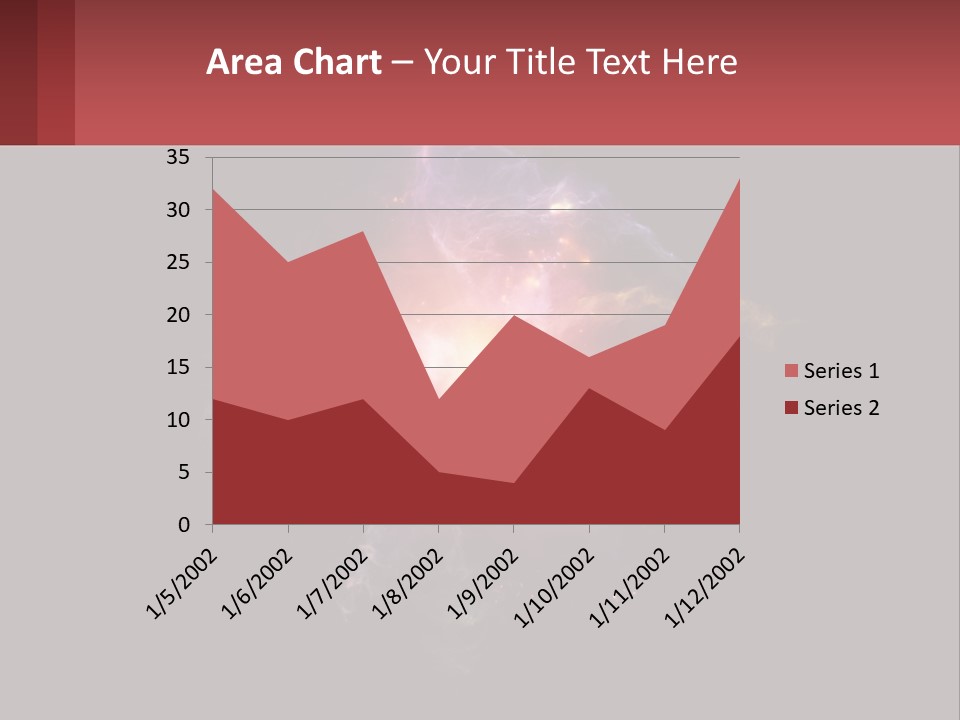 A Colorful Explosion Of Light On A Black Background PowerPoint Template