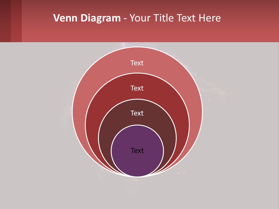 A Colorful Explosion Of Light On A Black Background PowerPoint Template