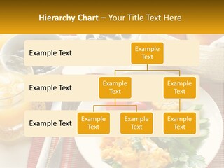 A Plate Of Food On A Table With A Glass Of Orange Juice PowerPoint Template