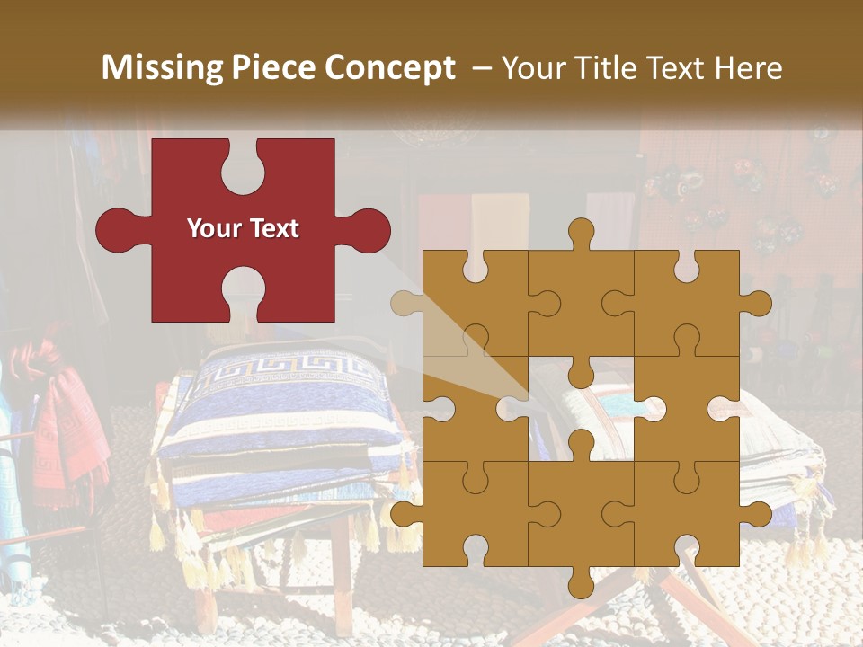 A Room Filled With Lots Of Different Colored Items PowerPoint Template