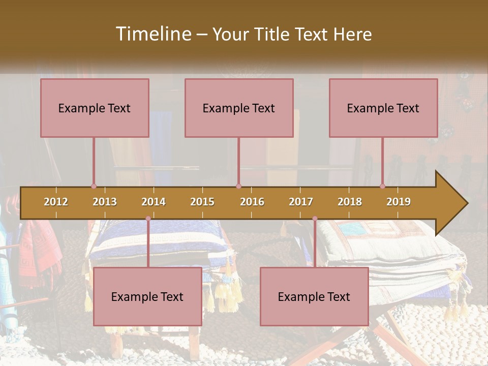 A Room Filled With Lots Of Different Colored Items PowerPoint Template