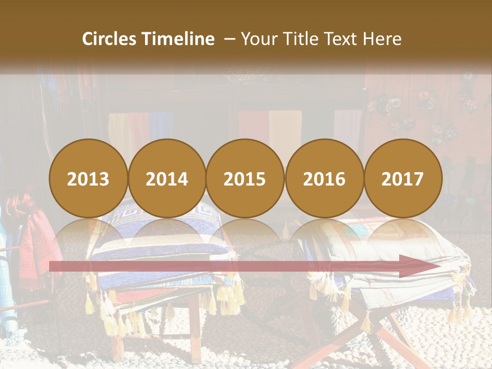 A Room Filled With Lots Of Different Colored Items PowerPoint Template