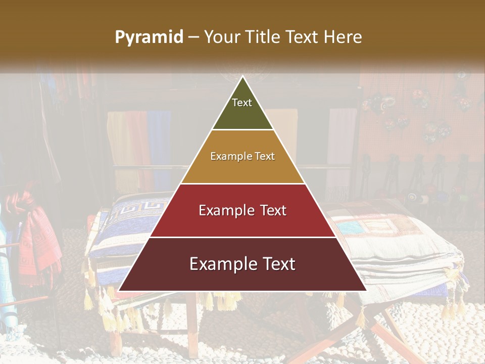 A Room Filled With Lots Of Different Colored Items PowerPoint Template