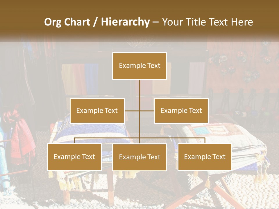 A Room Filled With Lots Of Different Colored Items PowerPoint Template