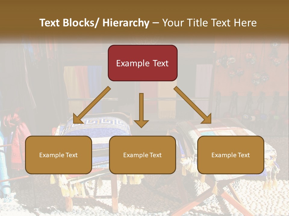 A Room Filled With Lots Of Different Colored Items PowerPoint Template