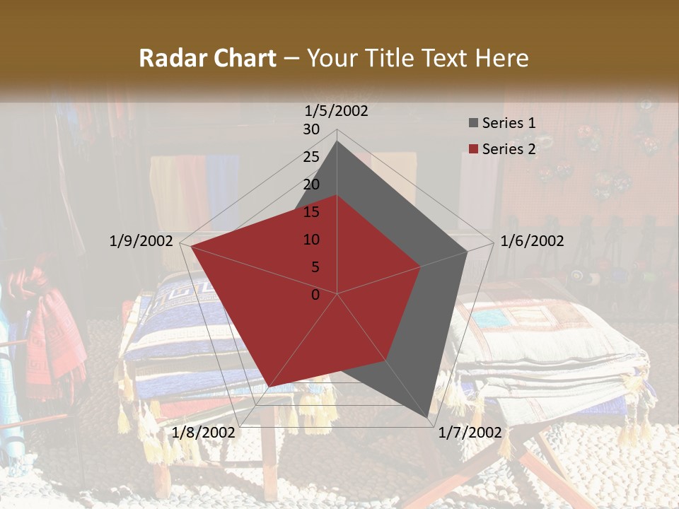 A Room Filled With Lots Of Different Colored Items PowerPoint Template