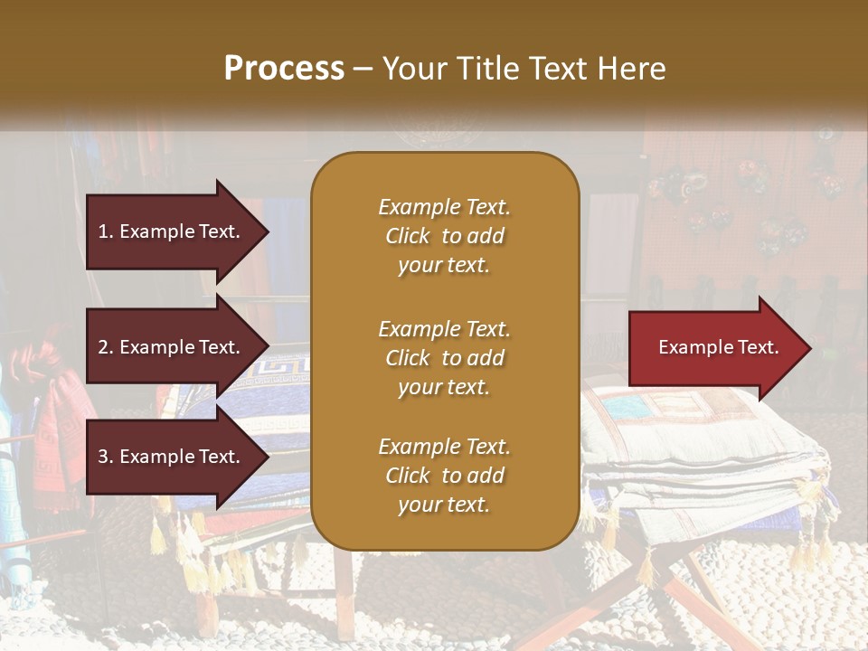 A Room Filled With Lots Of Different Colored Items PowerPoint Template