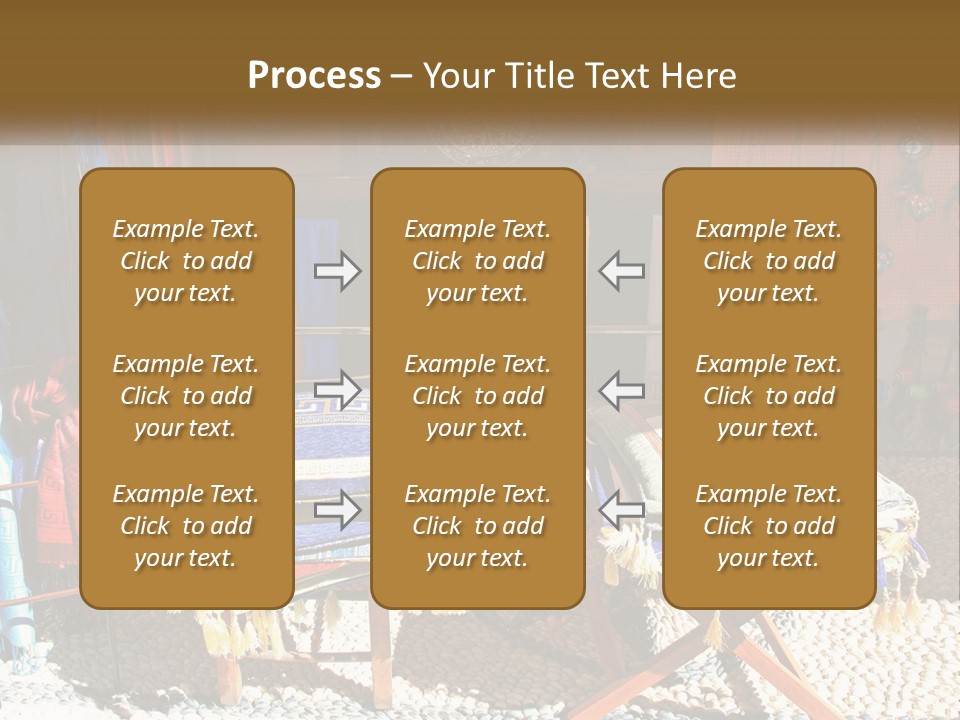 A Room Filled With Lots Of Different Colored Items PowerPoint Template