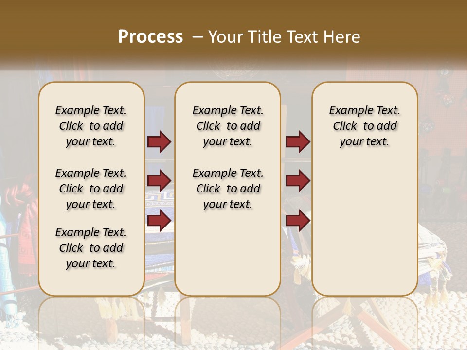 A Room Filled With Lots Of Different Colored Items PowerPoint Template