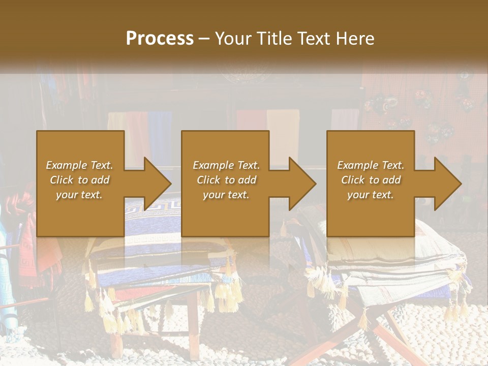 A Room Filled With Lots Of Different Colored Items PowerPoint Template