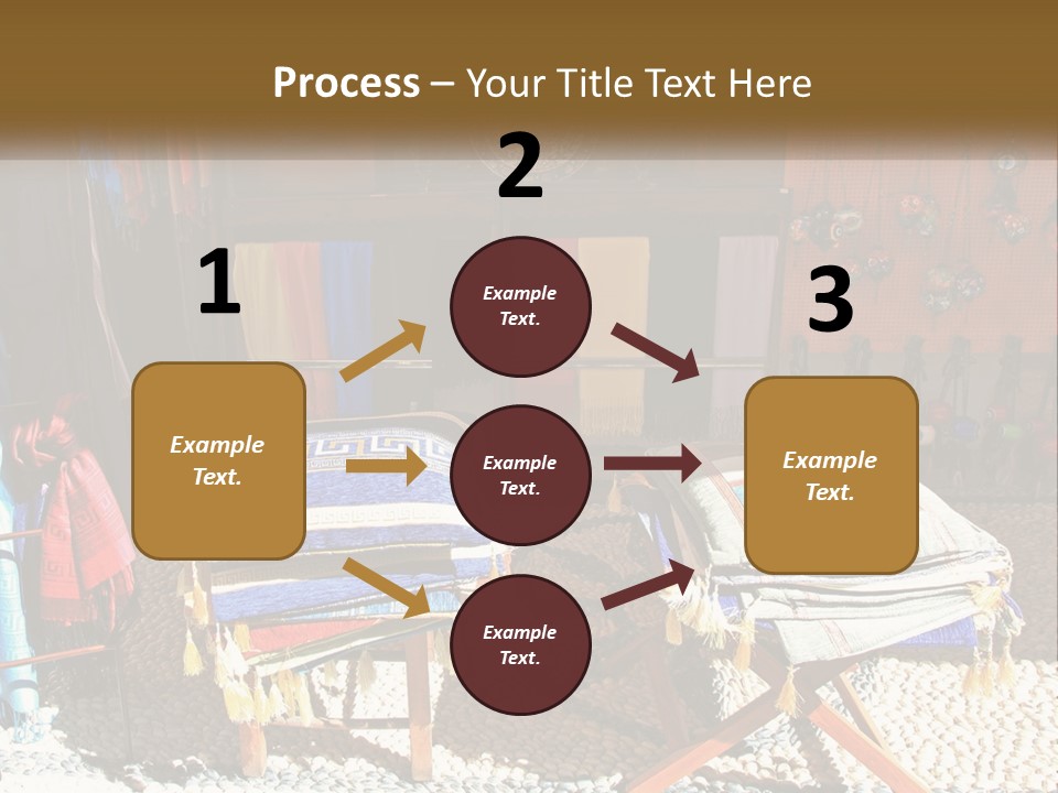 A Room Filled With Lots Of Different Colored Items PowerPoint Template