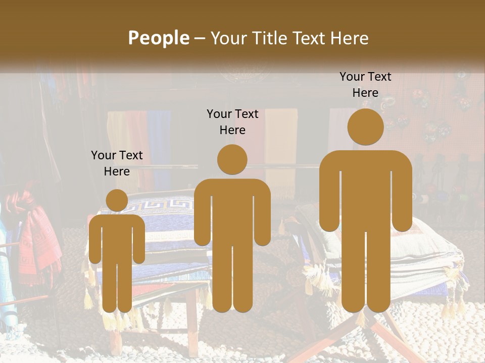 A Room Filled With Lots Of Different Colored Items PowerPoint Template