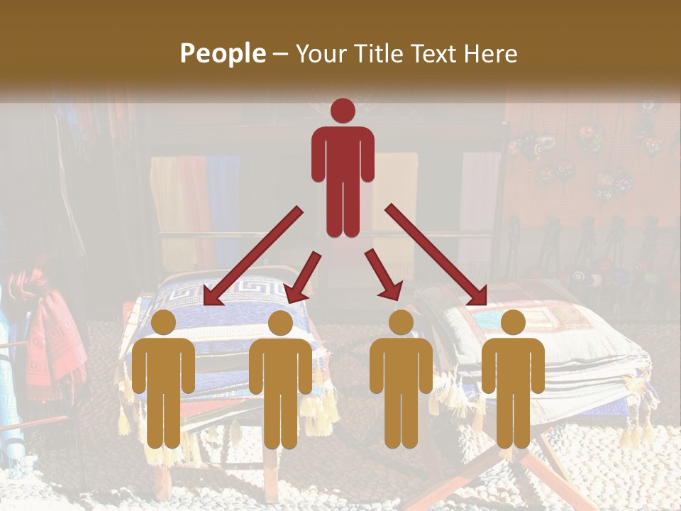 A Room Filled With Lots Of Different Colored Items PowerPoint Template