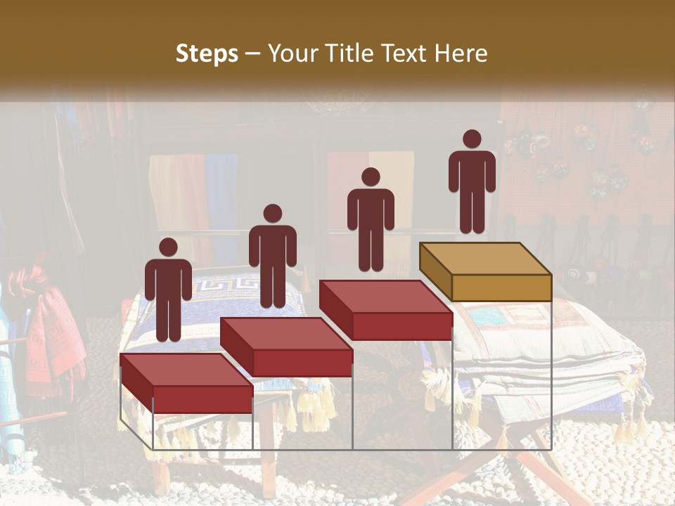 A Room Filled With Lots Of Different Colored Items PowerPoint Template