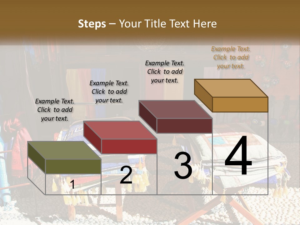 A Room Filled With Lots Of Different Colored Items PowerPoint Template