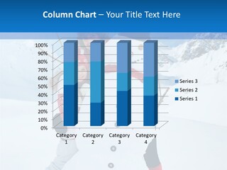 A Couple Of People Standing Next To A Snowman PowerPoint Template