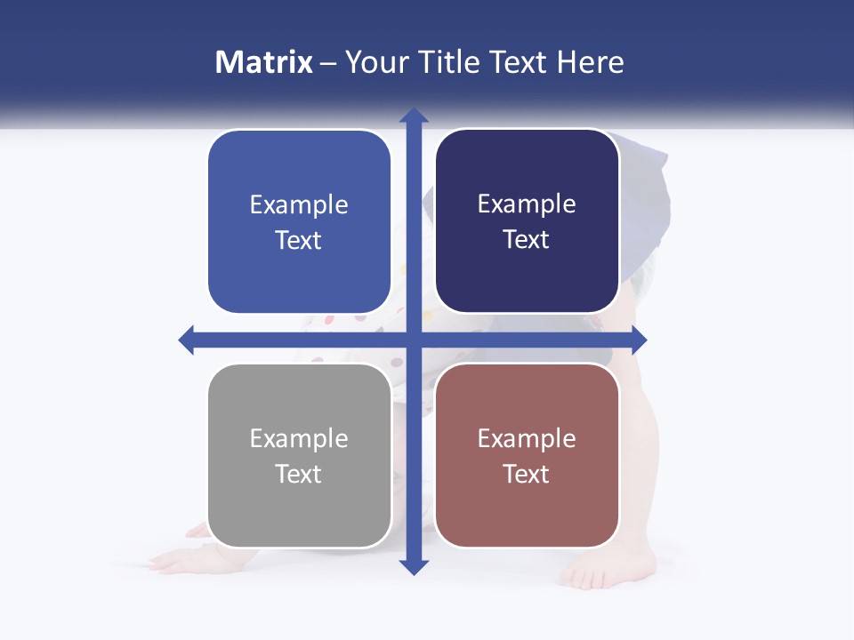 A Young Child Is Doing A Handstand On The Ground PowerPoint Template