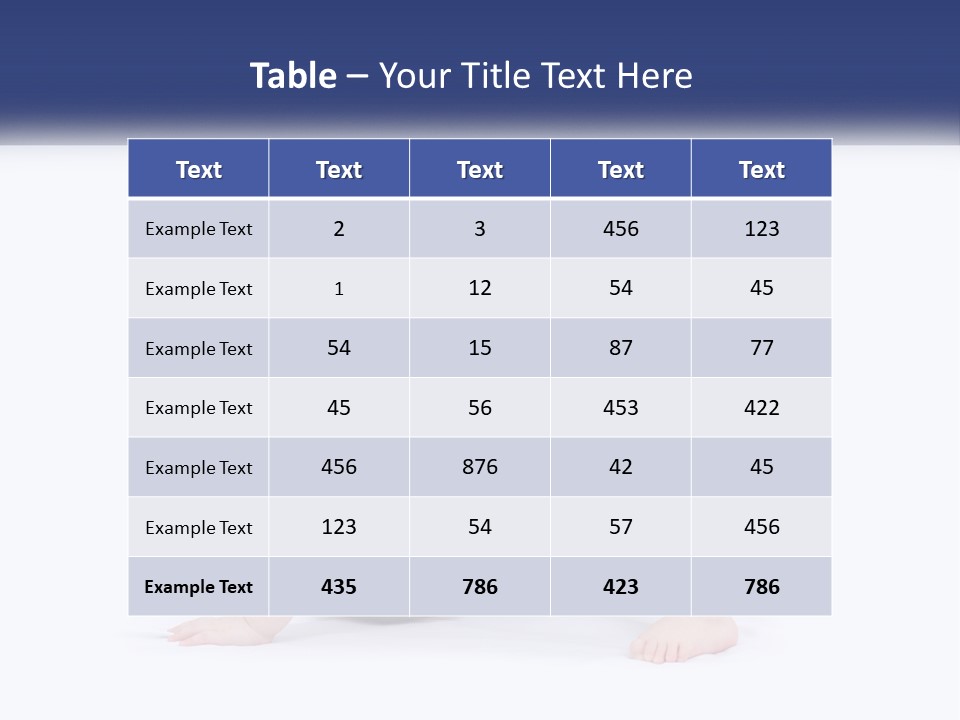 A Young Child Is Doing A Handstand On The Ground PowerPoint Template