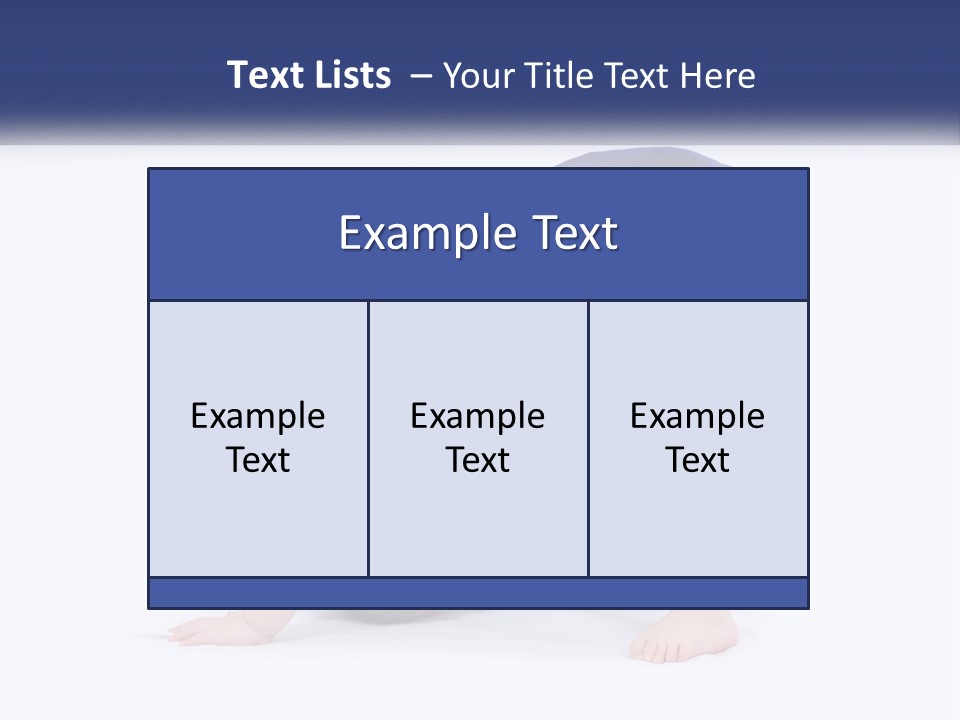 A Young Child Is Doing A Handstand On The Ground PowerPoint Template