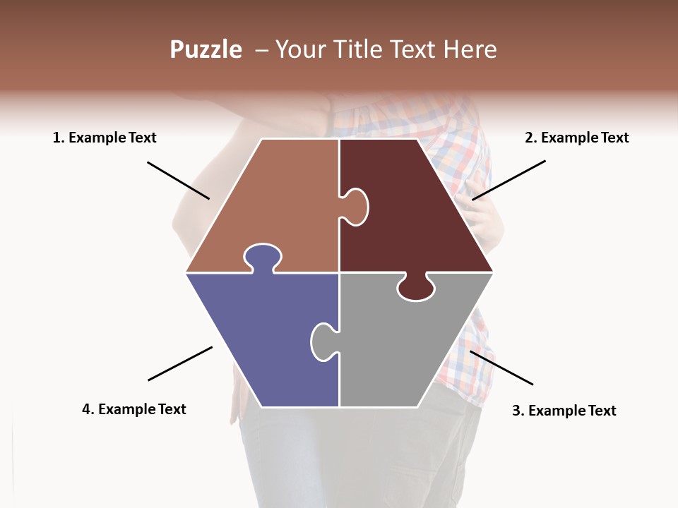 A Man And Woman Taking A Picture With A Cell Phone PowerPoint Template