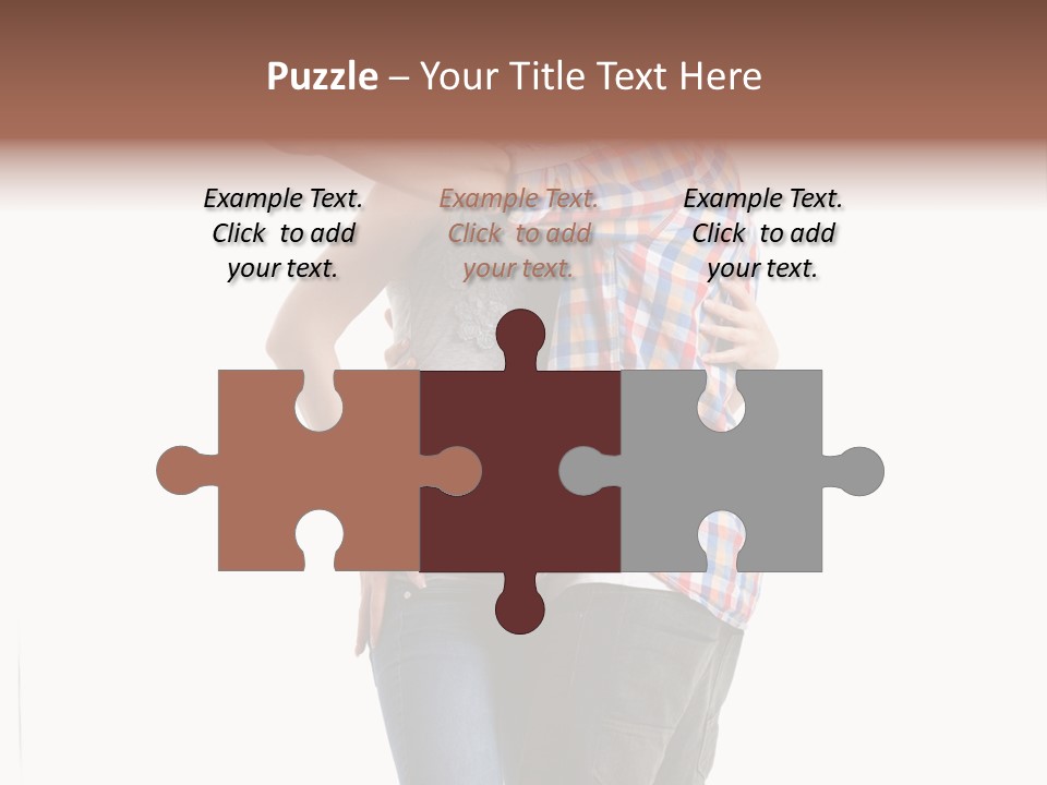 A Man And Woman Taking A Picture With A Cell Phone PowerPoint Template