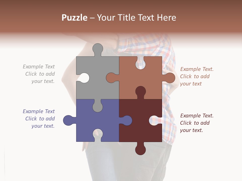 A Man And Woman Taking A Picture With A Cell Phone PowerPoint Template