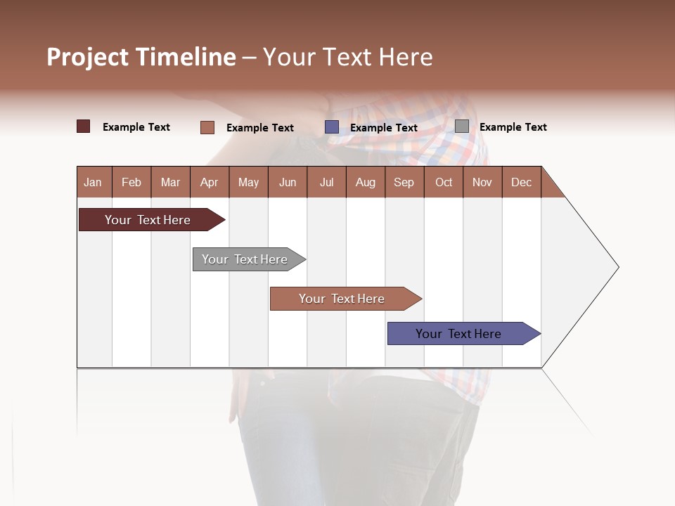 A Man And Woman Taking A Picture With A Cell Phone PowerPoint Template