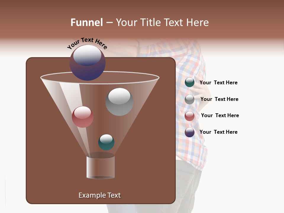 A Man And Woman Taking A Picture With A Cell Phone PowerPoint Template