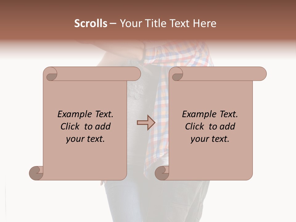 A Man And Woman Taking A Picture With A Cell Phone PowerPoint Template