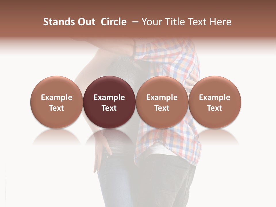 A Man And Woman Taking A Picture With A Cell Phone PowerPoint Template