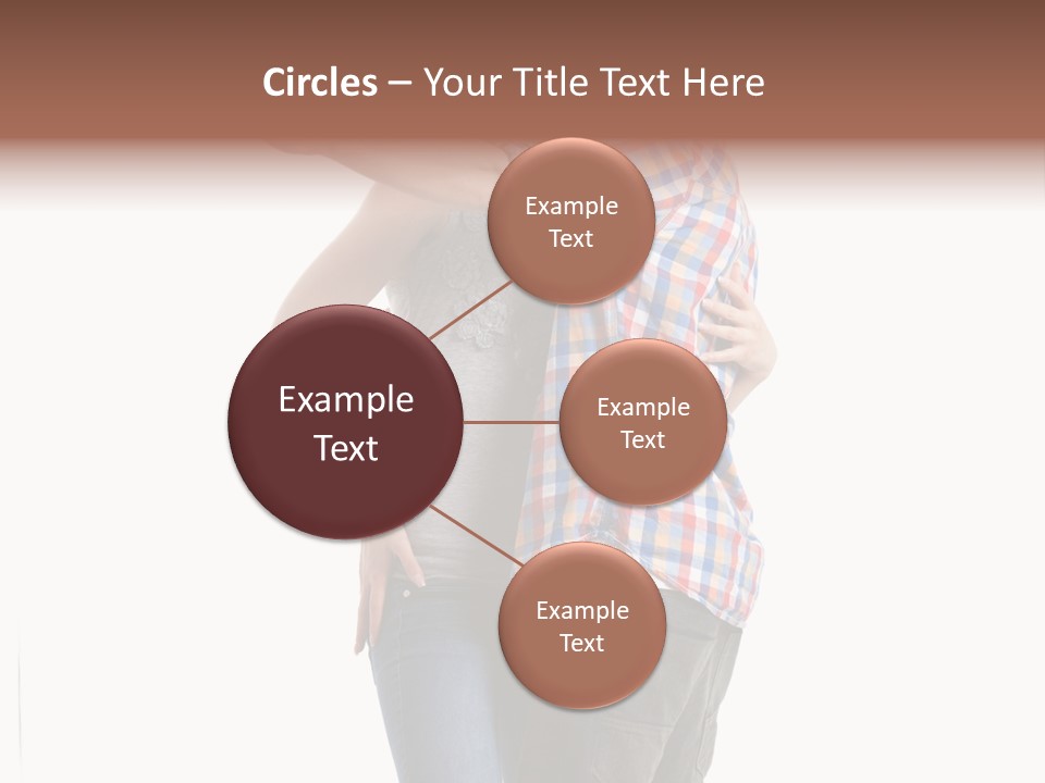 A Man And Woman Taking A Picture With A Cell Phone PowerPoint Template